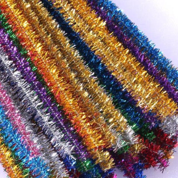 

Yohoo Надщільні Багатоколірні Блискучі Викривлені Палички - Навчальні Іграшки для Плетіння своїми руками