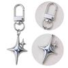 Hollow Star Keychain Keyring Bag Pendant Jewelry Accessories Backpack Ornament Elegant Keyrings Adornment for Women