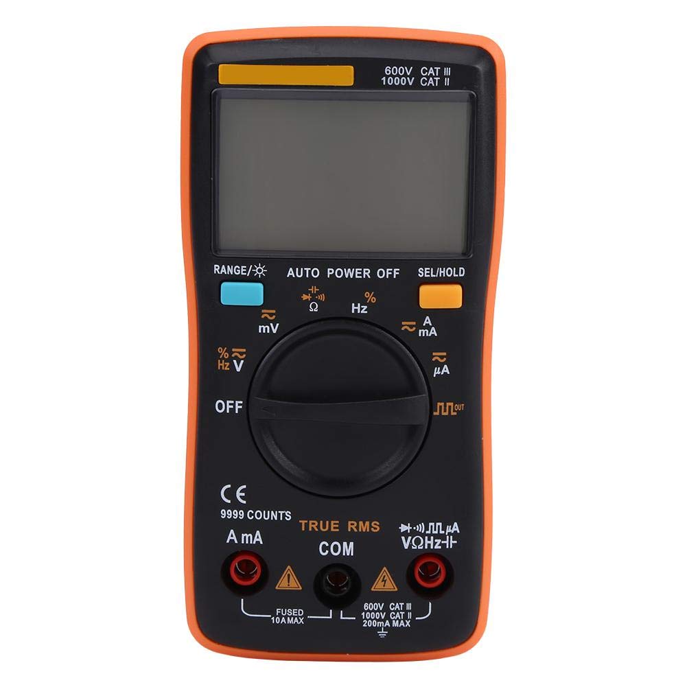 Fafeicy ANENG AN8008 Digital Multimeter Supports Continuity Resistance Diode True-RMS Test, Test, Test, AC/DC Voltage/Current Meter, Current/Ohmmeter