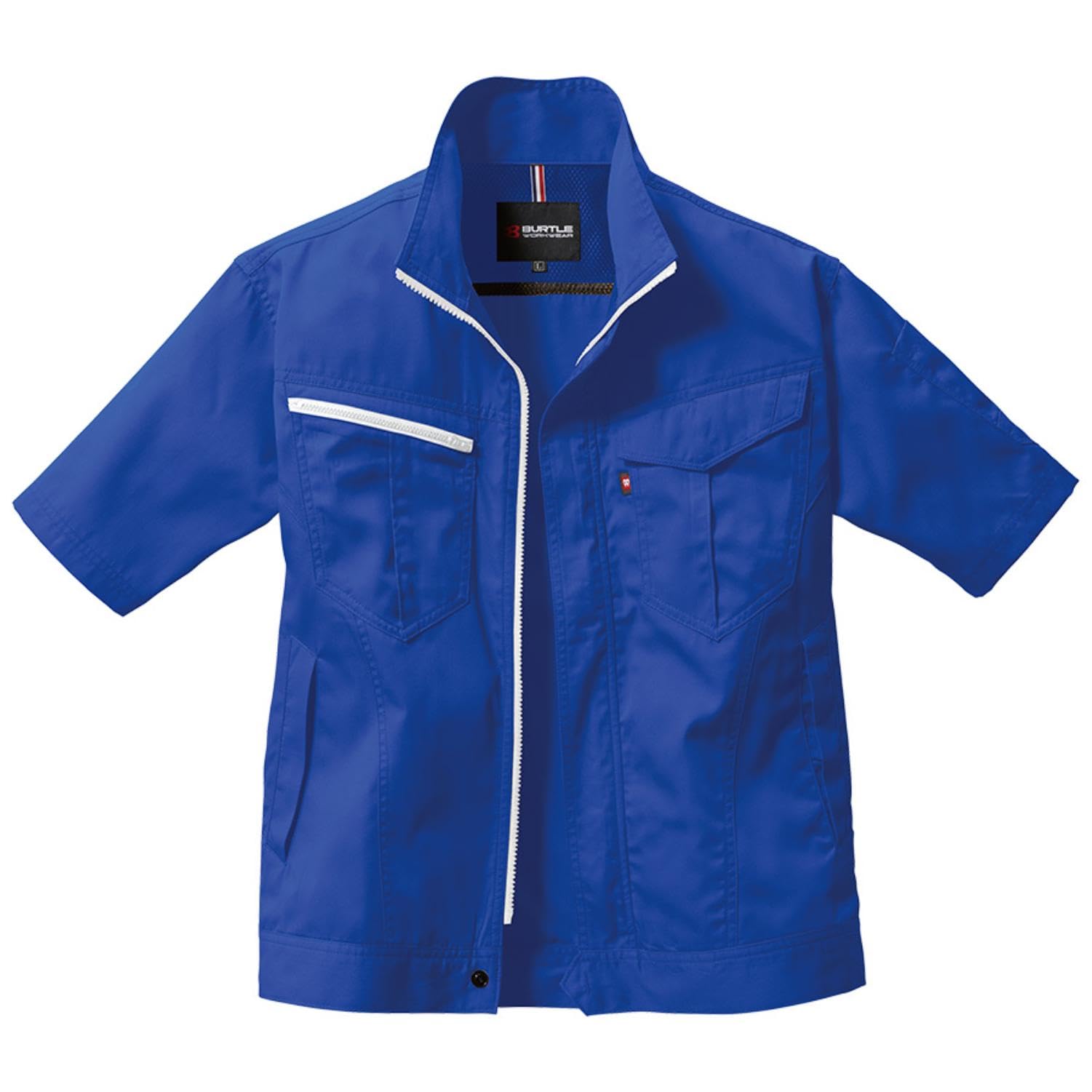 

Burtle Short Sleeve Royal Size Jacket, Blue, 3L, 6082-42-3L