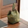 Chinese Style Teacup Teapot Drawstring Pouch Print Small Item Pouch Teaware Storage Bag  Travel