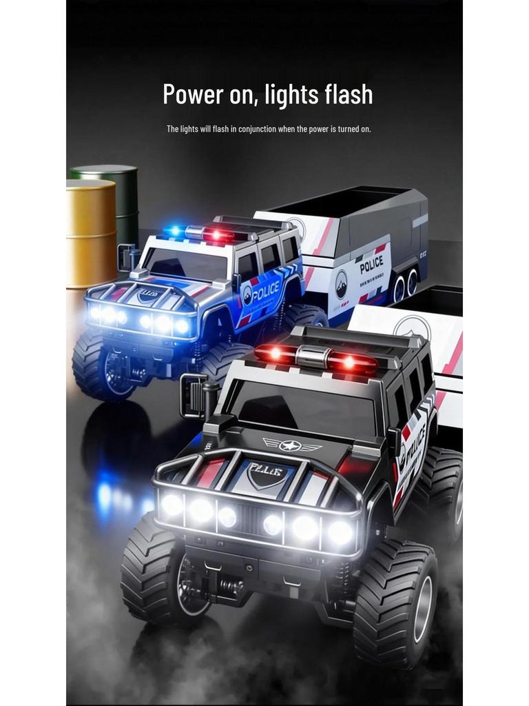 Hengguan 1:64 Alloy RC Dual Control Mini Car Toy for Boys