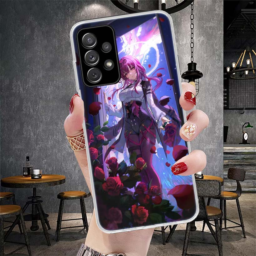 Honkai Star Rail Kafka Phone Case For Samsung Galaxy A13 A14 A15 A16 A17 A53 A54 A55 A56 A57 A33 A34 A35 A36 A37 A23 A24 A25 A26
