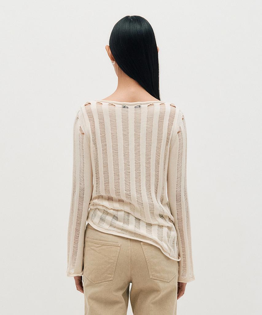 Kimjisu Loose Gauge Knit _ Ivory