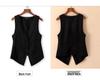 Plus Size V-Neck Sleeveless Vest Cardigan - Spring/Summer/Autumn