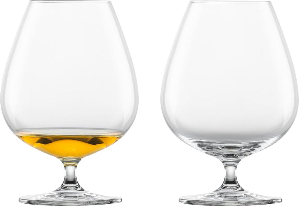 ZWIESEL GLAS Cognac Glasses, Break-Resistant, Bar Glasses, Special for Cognac and Brandy, Cognac XXL, Pair of 2, Machine-Made (m123633)