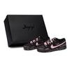 Dunk 811 Manufacturing, Thorny Forest Unique, Special Shoe Box Low Top Skateboard Shoes Unisex Black Pink Silver IO7606-010(Team80-SBOX)
