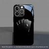 Vier Asse Poker Druck Für iPhone 17 Hülle Mode Handyhüllen Glas Handyhülle für iPhone 17 16 15 14 13 12 11pm Pro Plus