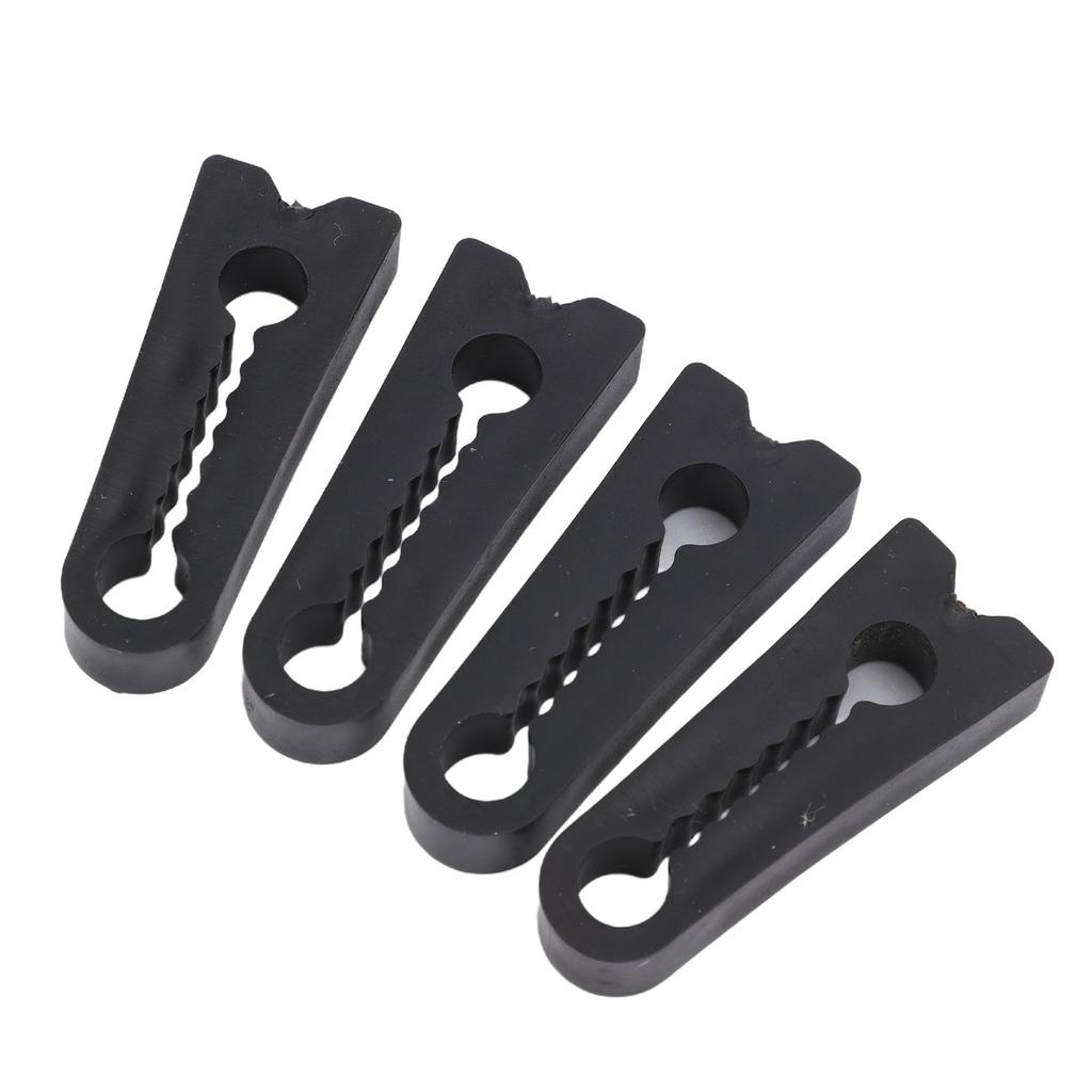 4pcs Car Door Lock Cover Pad Silicone Door Latch Shock Absorber Pad Anti Slip Door Lock Protector Universal for Cars