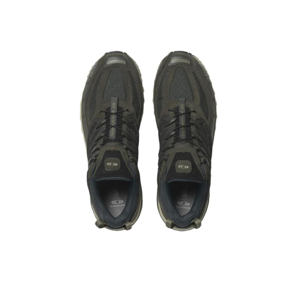 Salomon Acs Pro Ltr Comfortable Versatile Slip-Resistant Durable Low-Top Lifestyle Shoes Unisex sneaker Dark-Green 477306