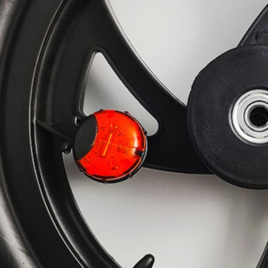 Kids Balance Bike Spoke Light Waterproof Ladybug Shape Road Mountain Bike Wheel Decoration Lamp Night Riding LED Safety Warning Lamp Bike Accessories