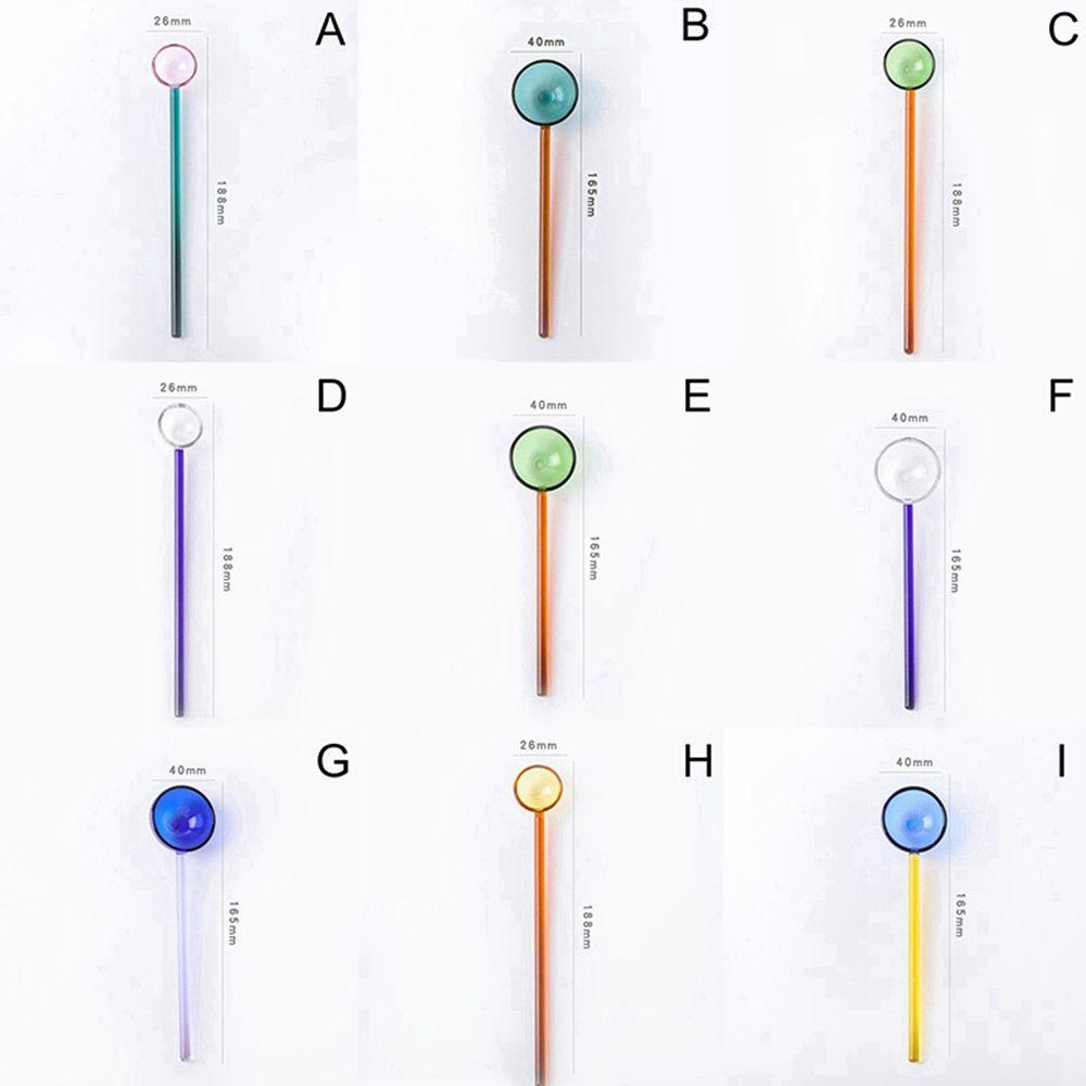 Round Rod Creative Coffee Scoop Kitchen Gadgets Dessert Tableware Stirring Spoons Spoon Stirrer