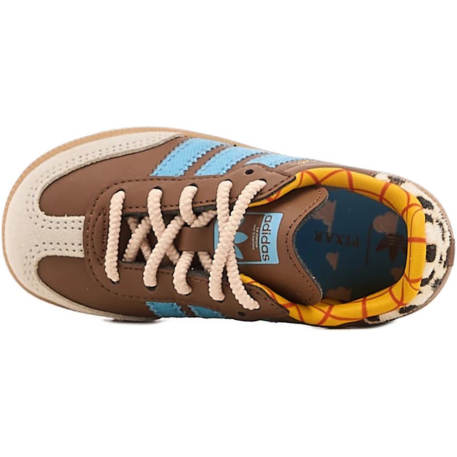 Adidas Toy Story x Samba OG EL I Woody Babysneakers Brun Brukt-Brun Brukt-Blå JI3100