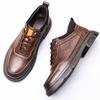 Elevator Shoes Business  Men Sneakers Height Increase Insole 5Cm Man Lift  Tall  Leather Spring Autumn