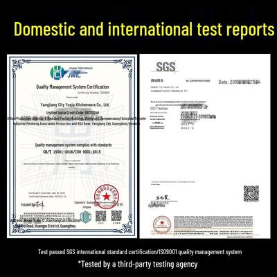 304 Stainless Steel One-Piece Round Handle Measuring Spoon Set with Hook Scale for Baking and Coffee