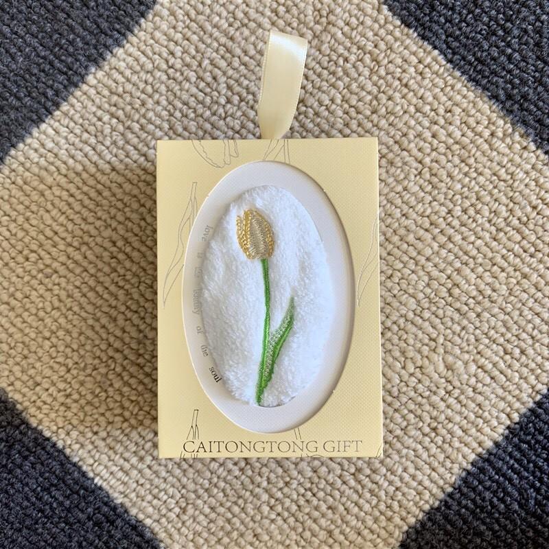 Tulip Coral Fleece Bridesmaid Gift Towel Set