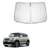 Car Sunshade for Front Window Suzuki XBEE MN71S Compact Storage with Storage Bag (2017/12/01~) - Thickened,