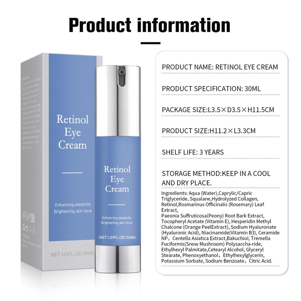 Instant-Facelift-Creme: Reduzierendes Augenserum Strafft Tränensäcke und Falten unter den Augen für Frauen mittleren Alters vor dem Dating & der Arbeit
