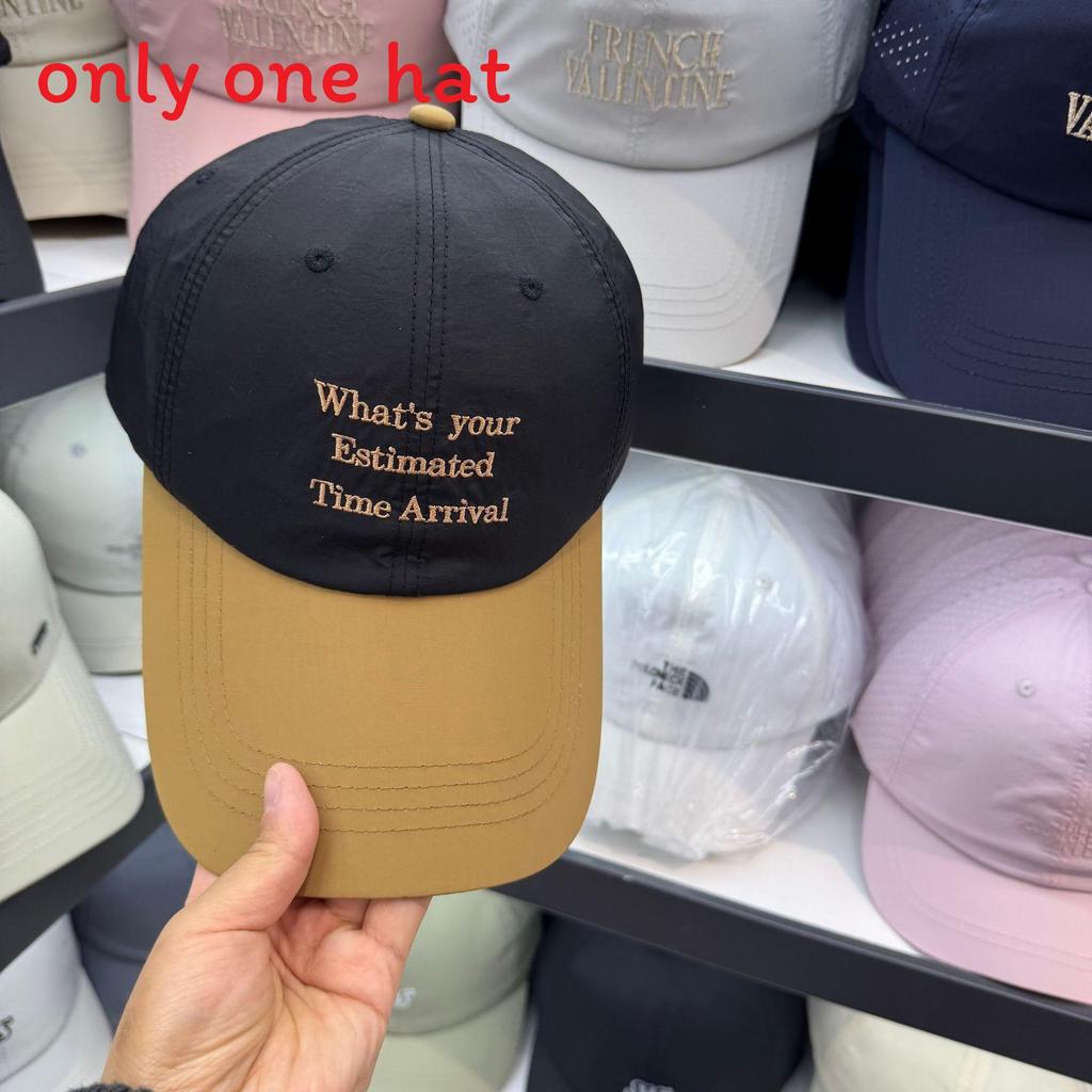 

Unisex Embroidered Baseball Cap With Breathable Nylon Material For Summer Sun Protection чёрный