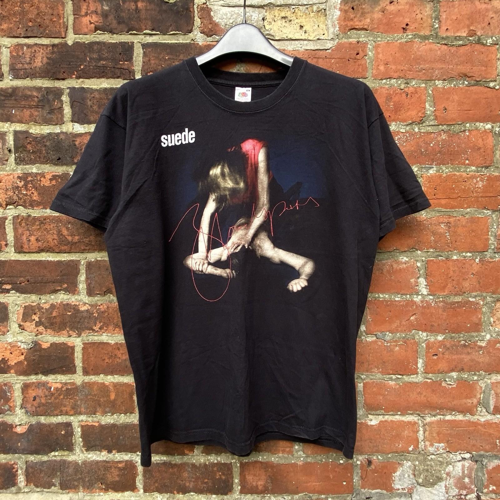 Suede Bloodsports T Shirt Men’s XL 2013 European Tour Rock Britpop Indie Rare Unisex T-Shirt M