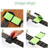 2Pcs Efficient Guitar String Cleaner Brush Ergonomic Guitar Fretboard Rub  Violin