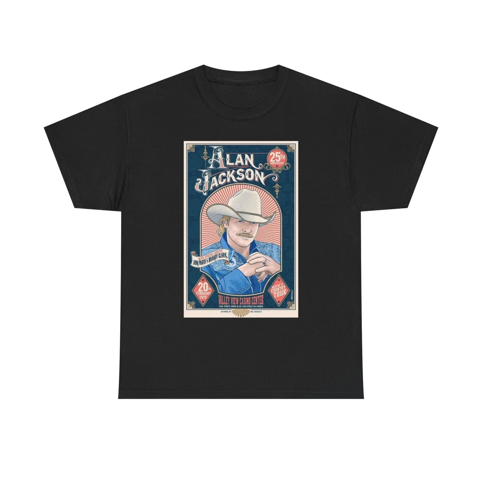 Men s and Women s T-shirts Alan Jackson graphic XS