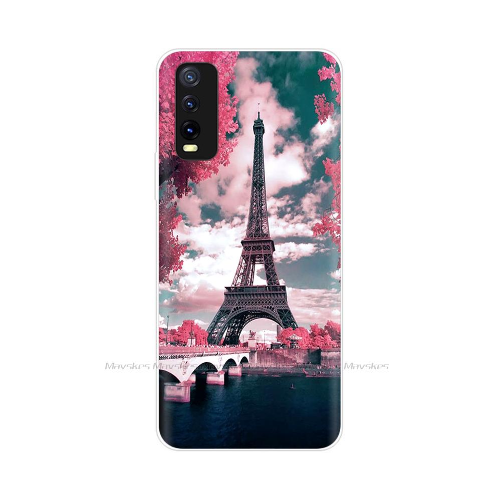 For Coque Vivo Y11s Case Soft Silicone Fundas Back Cover For Vivo Y11s V2027 V2029 Cute Phone Case For Vivo Y 11s TPU Bumper