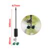 Kit Ugello Nebulizzatore a 4 Uscite 6mm Spruzzatore Atomizzante Anti-Goccia Nebulizzatore a Croce Sistema di Micro-Irrigazione per Giardino Strumento di Raffreddamento e Umidificazione