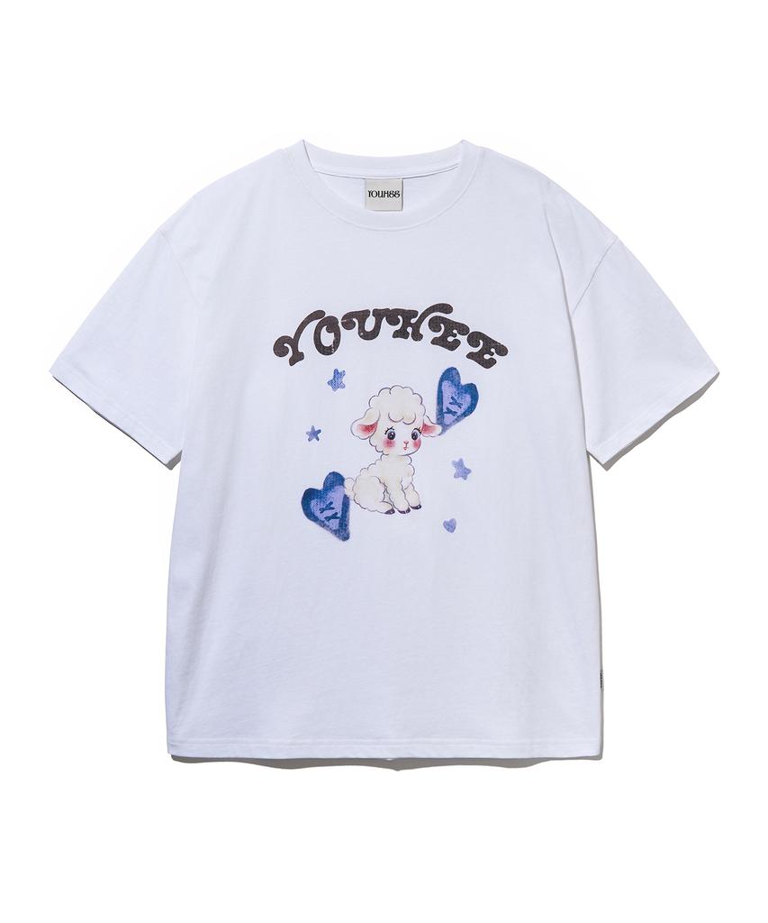 YOUHEE Babo Baby Graphic T-Shirt_White