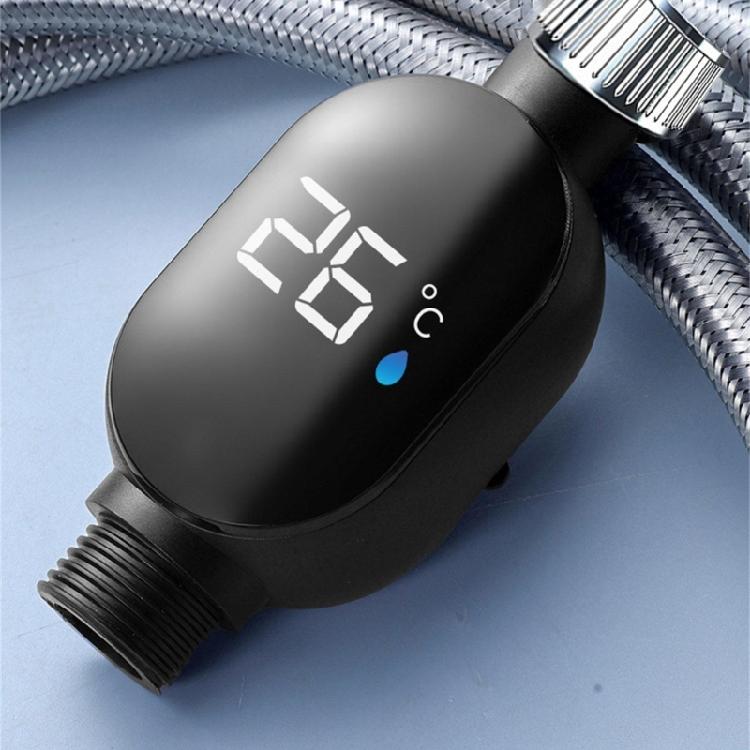 Aggiornamenti Display Temperatura Acqua in Tempo Reale Soffione Doccia Non Connettore in Acciaio Compatibilità Universale Bagno