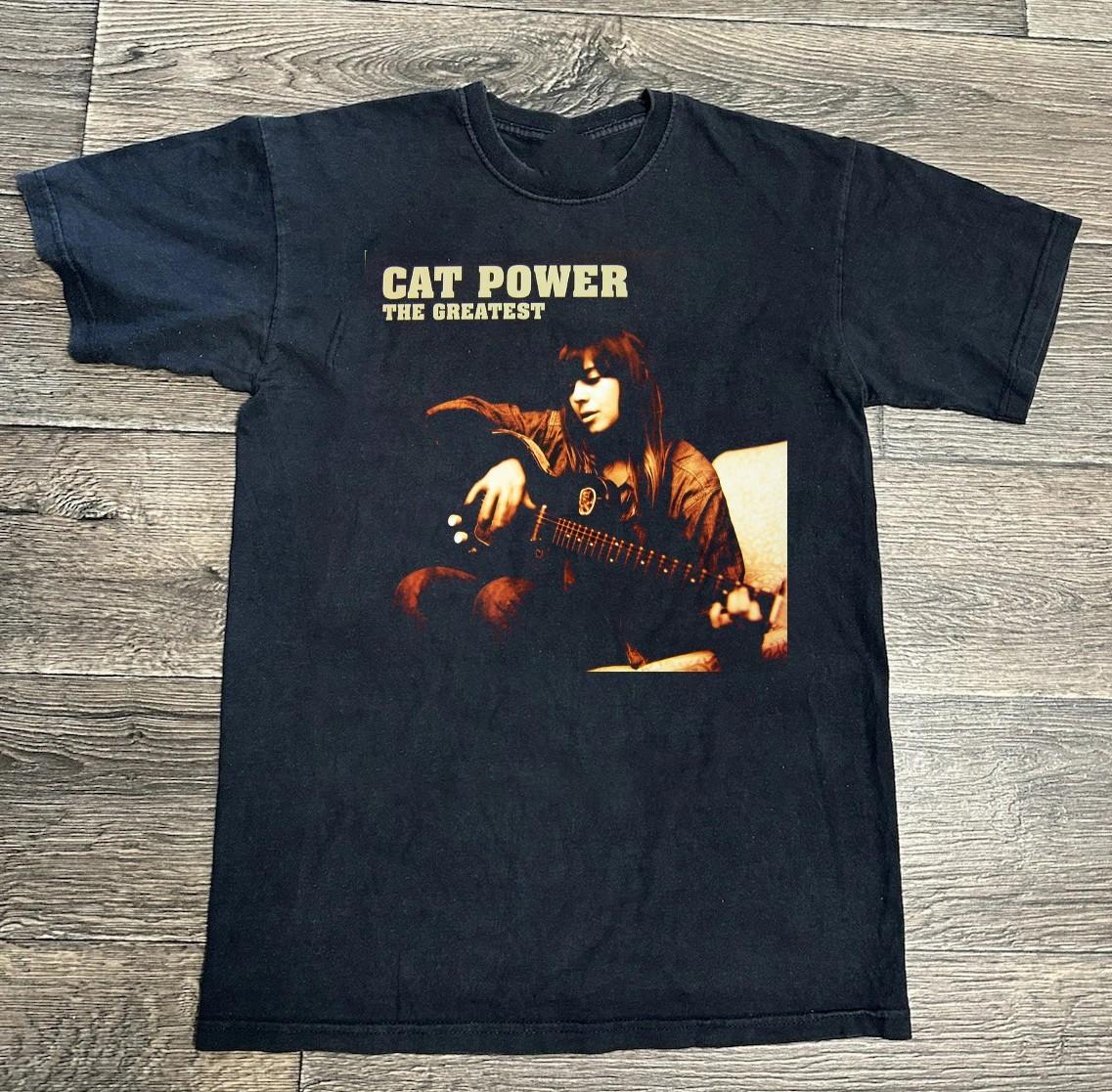 Cat Power - The Greatest T Shirt Black All Size Gift Fans BL2177 XXXL