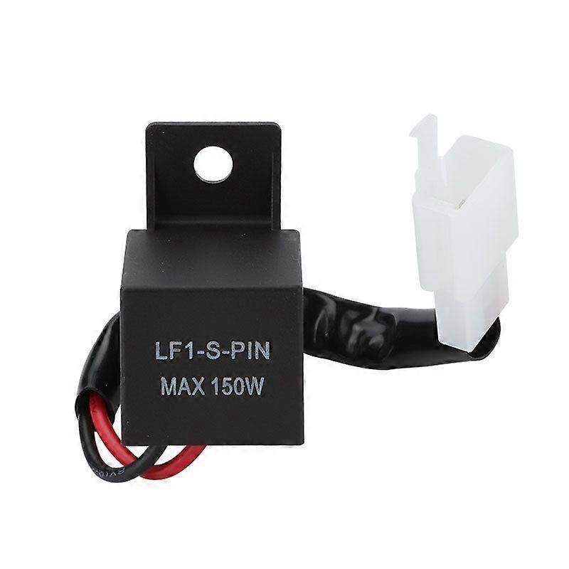 Relé Intermitente LED para Motocicleta 12V 2 Pines LF1-S-PIN Máx. 150W 12 Voltios