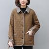 Mom's 2024 Fashionable Winter Cotton Coat for Middle-aged Women - Loose, Lightweight, and Padded Jacket