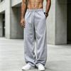 Men's Loose Fit Sweatpants Color Casual Athletic Pants for Everyday Wear
