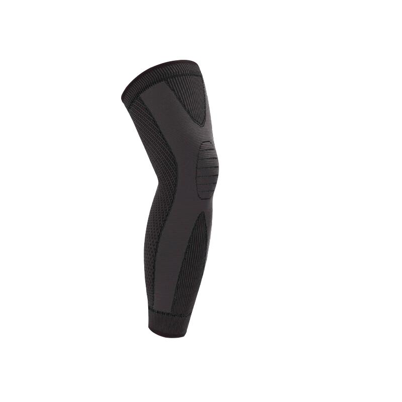 Bojue Knitted Long Sports Knee Pads with Silicone Anti-slip (Pair)