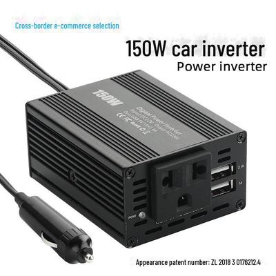 Onduleur de voiture 12V vers 220V 150W & Chargeur USB 2.1A