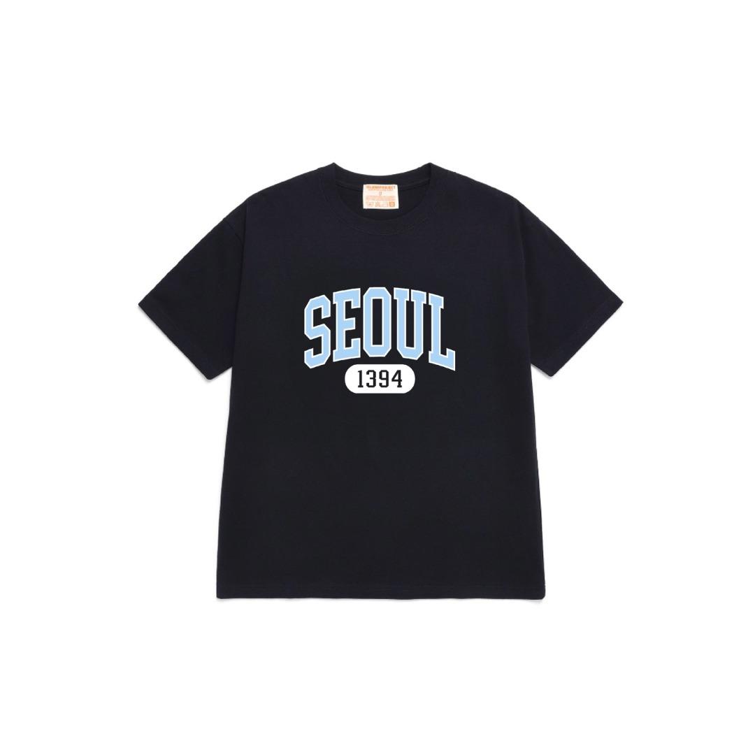 Aillaendeupeulojegteu City Seoul Classic T-Shirt - Navy [Seoul] Navy/1