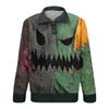 Men's Halloween Printed Corduroy Button Shirt