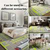 Floral Patterned Carpet  Living Room  Bedroom  Sofa  Floor  Non Slip Carpet  Elegant Floral Print Home Decoration Area Carpet