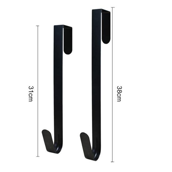 Yousheng Verstellbarer Kranzaufhänger Rostfrei Korrosionsbeständig Hohe Tragkraft Einfach zu installieren Weihnachts-Kranzaufhänger Deko