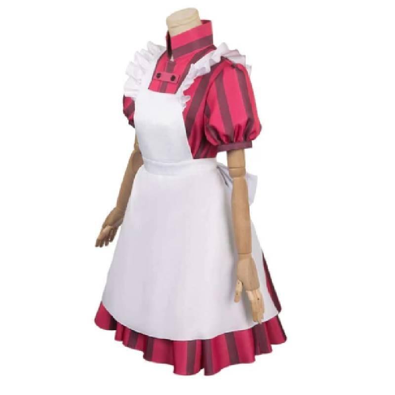 Halloween Cosplay Costume Lovely Egret And Young Tongzi Apron Dress Anime Character Play Stage Uniform