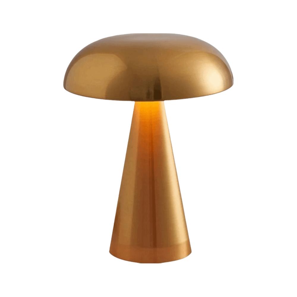 Touch Sensor LED Table Lamp Rechargeable Mushroom Lamp Retro Bar Table Lamp  Bedside