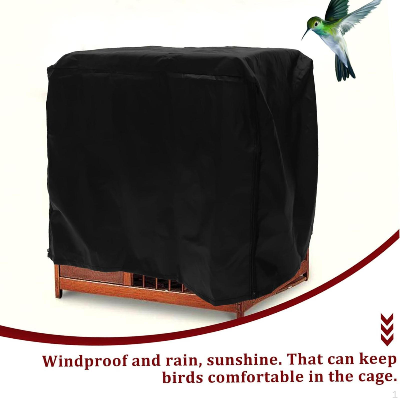 

Bird Cage Cover for Dust Parrot Waterproof Accessories Windproof 33 cmx31 cmx44 cm