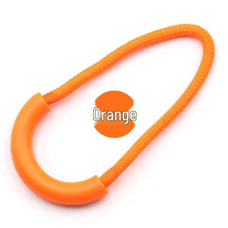 U-Shaped Colorful TPU Zipper Pull Tab Rope with Semicircular Puller