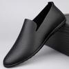 Men's Soft Leather Shoes Classic Loafers High Quality Cowhide Casual Shoe Slip on Driving Shoes Moccasins Big Size46 Man Shoes