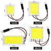 T10 C5W Car Led Cob 16/24/36/48SMD White Parking Bulb Auto Interior Reading Panel Lamp Super Bright Festoon License Plate Lights Dome Lights 6