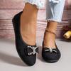 Women Flats Shoes New Casual Loafers Elegant Butterfly-Knot Comfortable Shoes Women Soft Classic Office Sneakers Women
