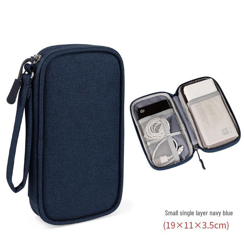 Multi-layer Digital Accessories Storage Bag: Protective Cover for Power Bank, USB, Earphones, Hard Disk, Dustproof Data Cable