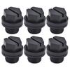10PCS Drain Plug Fine Workmanship Simple Operation Rubber Material Small Volume 1/4in Swimming Pool