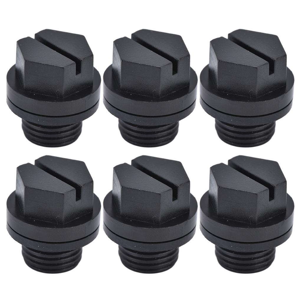 10PCS Drain Plug Fine Workmanship Simple Operation Rubber Material Small Volume 1/4in Swimming Pool